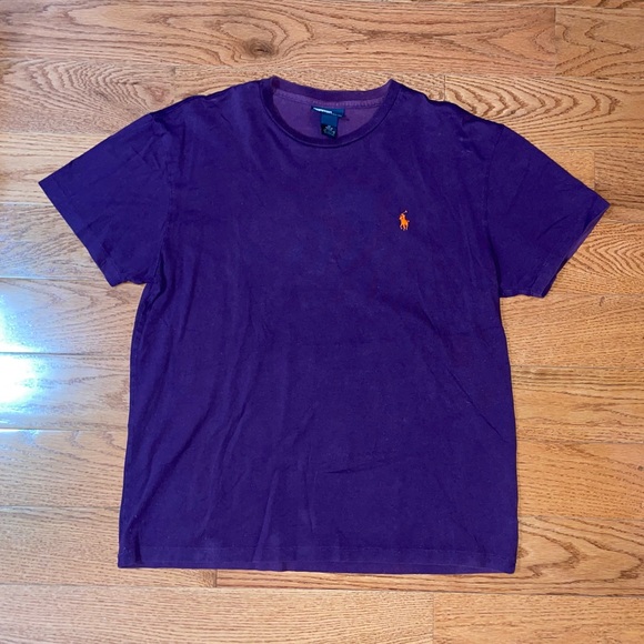 Polo Ralph Lauren Purple T-Shirt - Size Medium - Picture 1 of 7